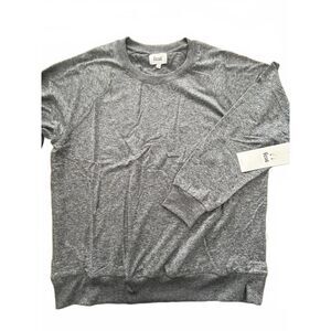 feat Men's Grey Crewneck Sweatshirt Size Large